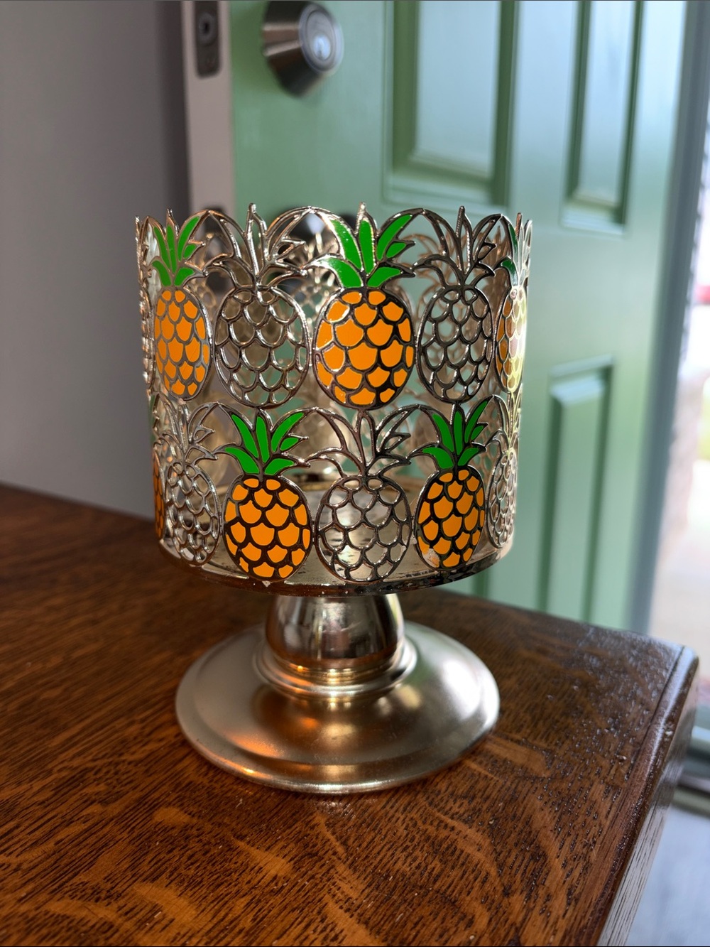 Bath & Body Works Pineapple Candle Holder